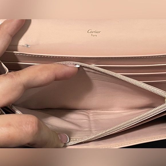 Cartier Love Collection Wallet in Blue Pink - Picture 7 of 15